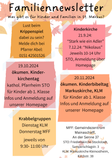 Newsletter Herbst 2024